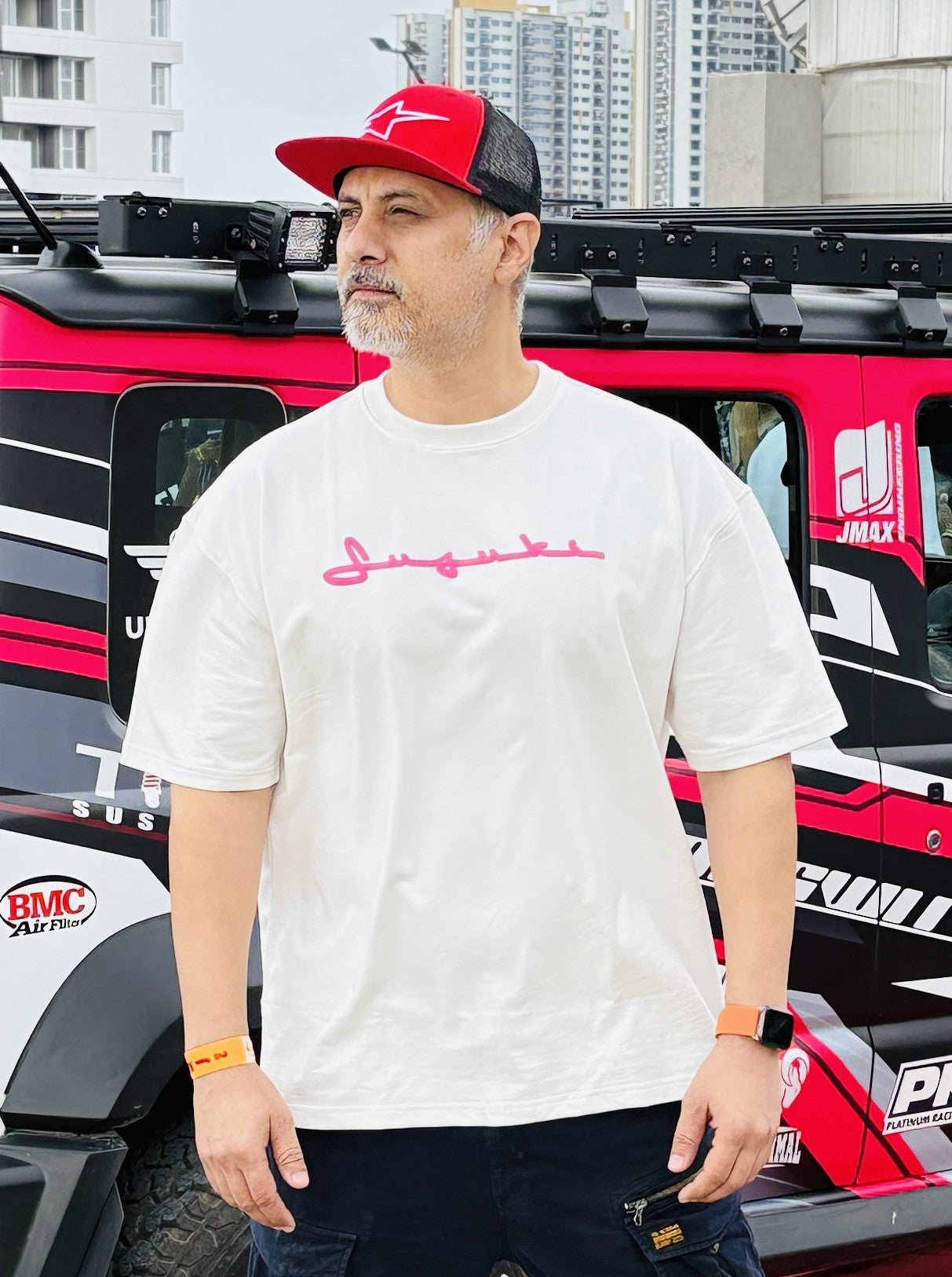 Suzuki Jimny Limited Edition Oversized Cotton Graphic Print 260GSM T-Shirt Unisex