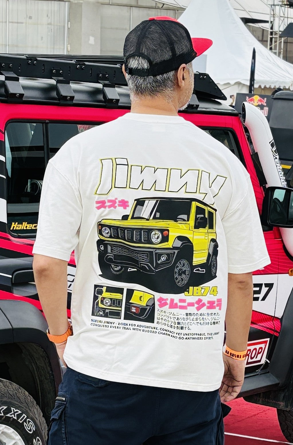 Suzuki Jimny Limited Edition Oversized Cotton Graphic Print 260GSM T-Shirt Unisex