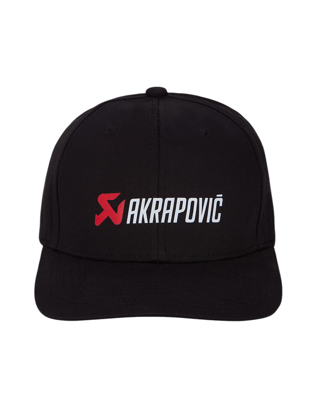 Akrapovic Caps Adjustable Strap Summer Sports With Airholes Unisex (Black)