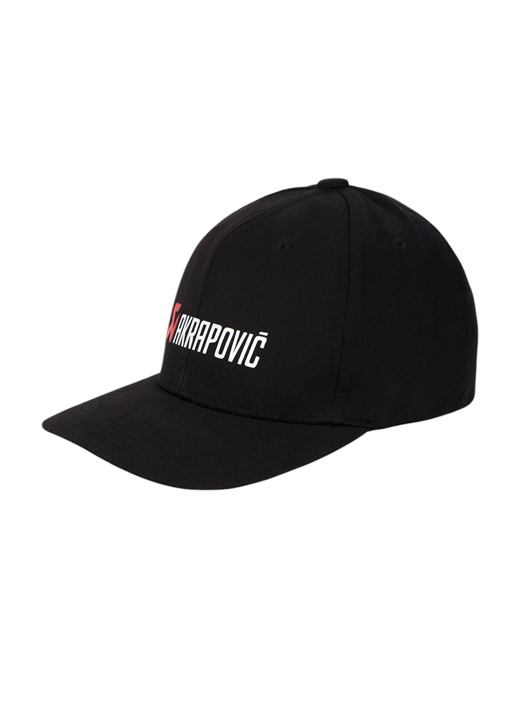 Akrapovic Caps Adjustable Strap Summer Sports With Airholes Unisex (Black)
