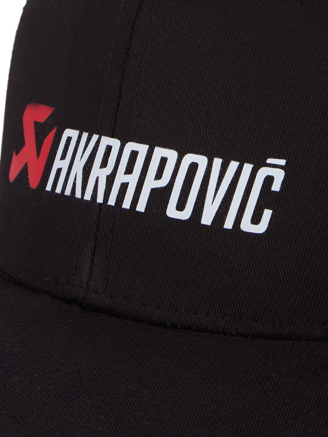 Akrapovic Caps Adjustable Strap Summer Sports With Airholes Unisex (Black)