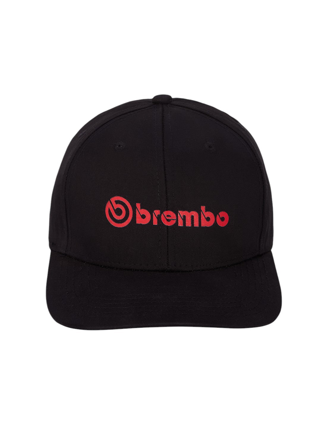 Brembo Caps Adjustable Strap Summer Sports With Airholes Unisex (Black)
