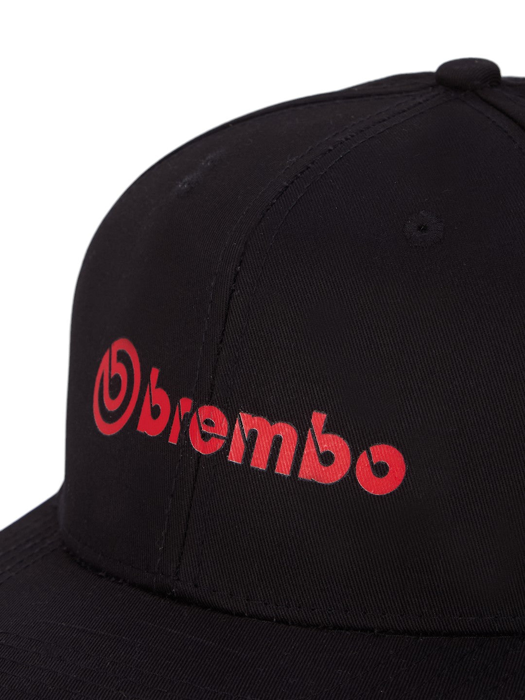Brembo Caps Adjustable Strap Summer Sports With Airholes Unisex (Black)