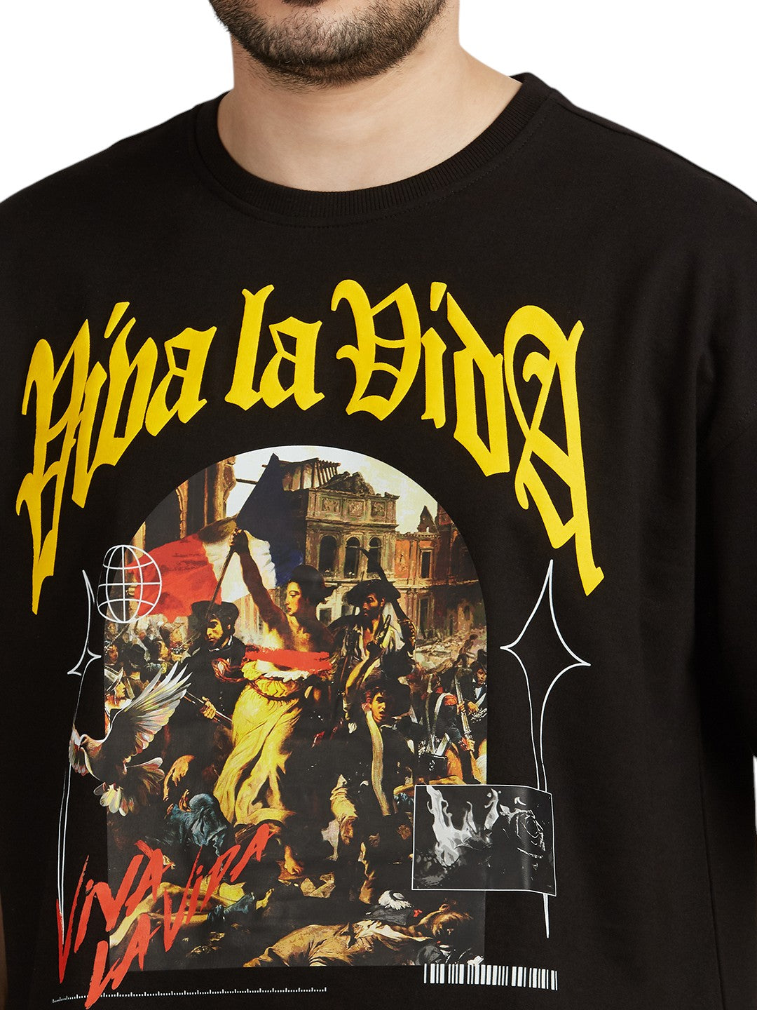 Coldplay Viva Da Vida Oversized 260gsm Tshirt