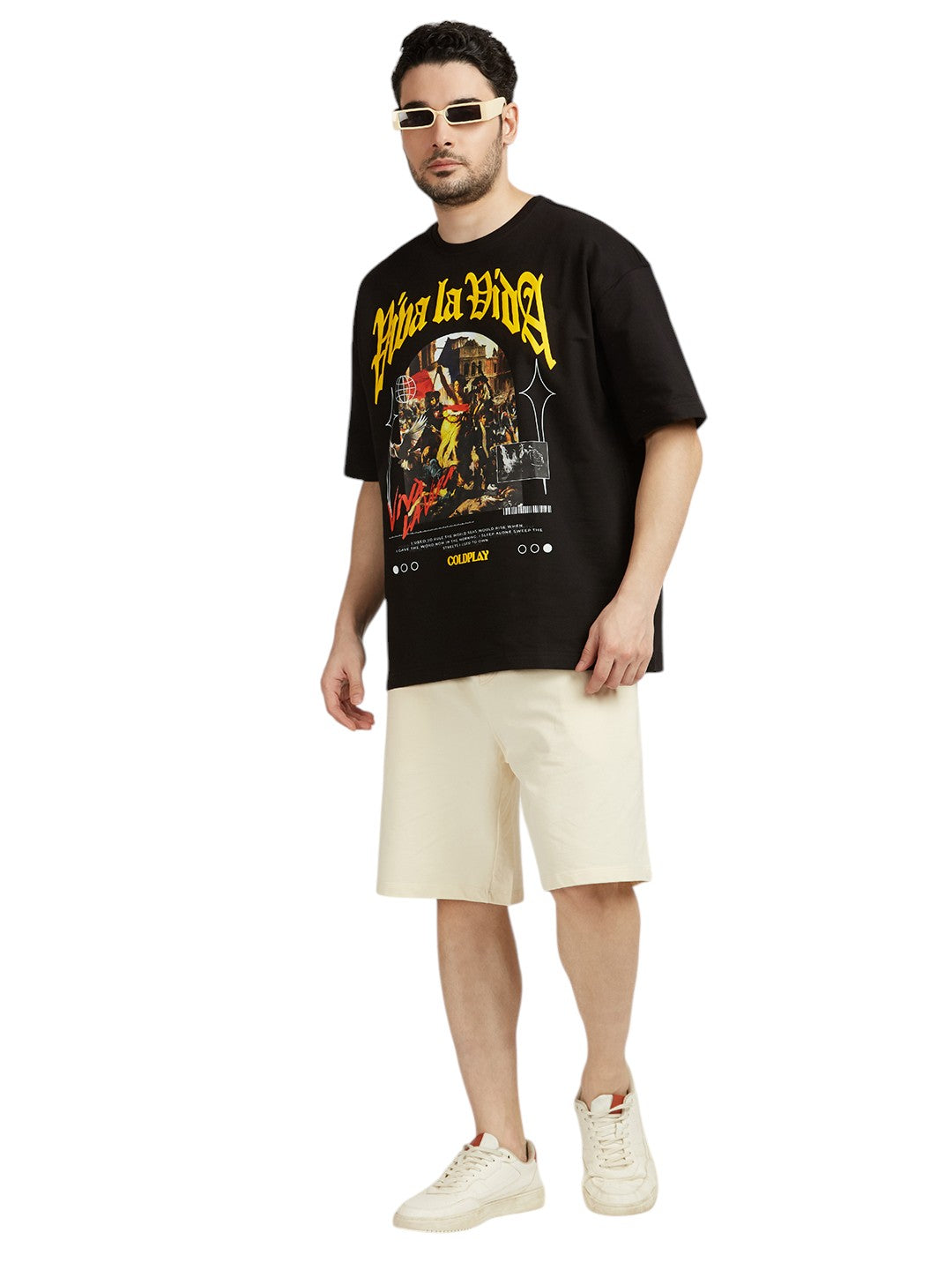 Coldplay Viva Da Vida Oversized 260gsm Tshirt