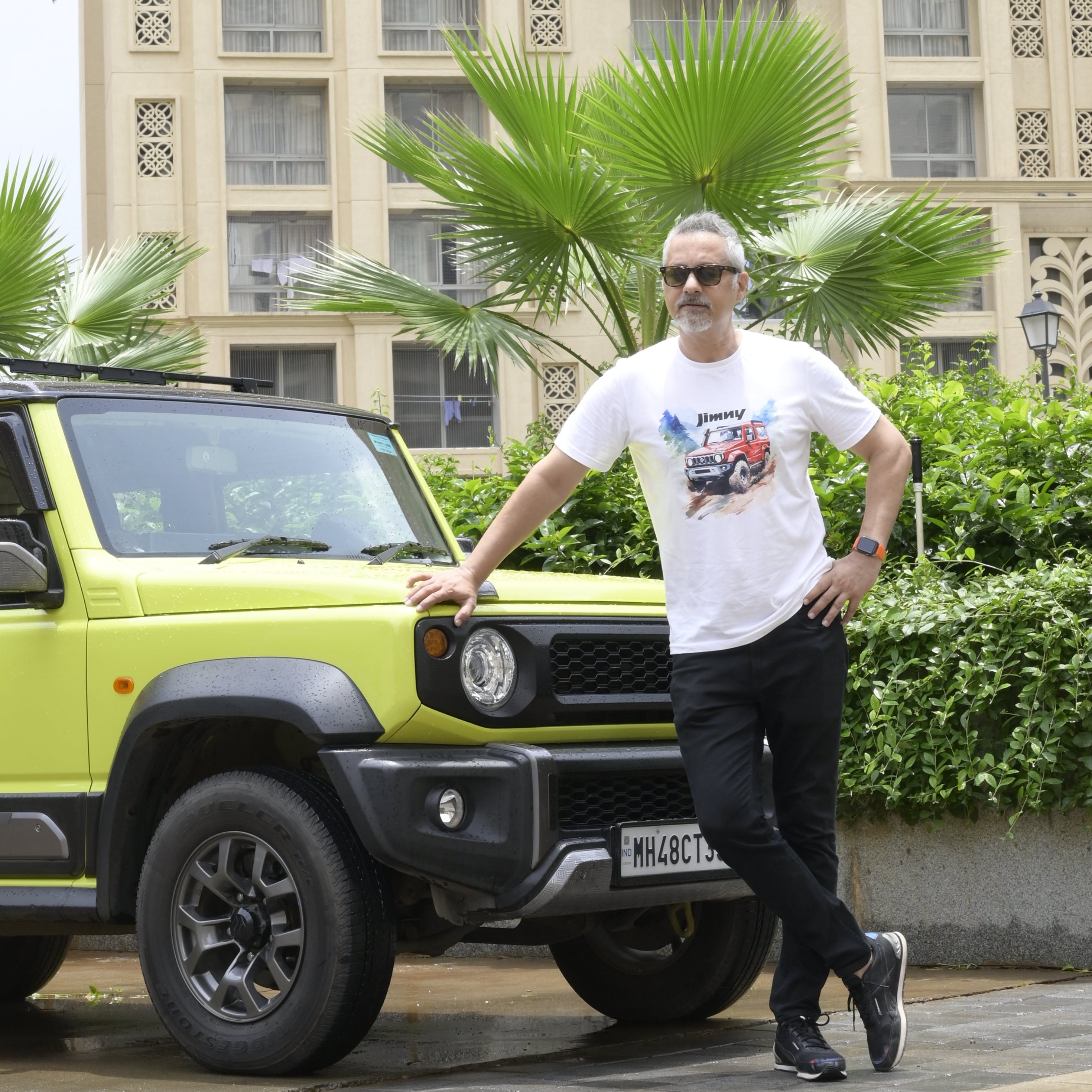 Suzuki Jimny Premium  Cotton Graphic Print 180 GSM T-Shirt Unisex