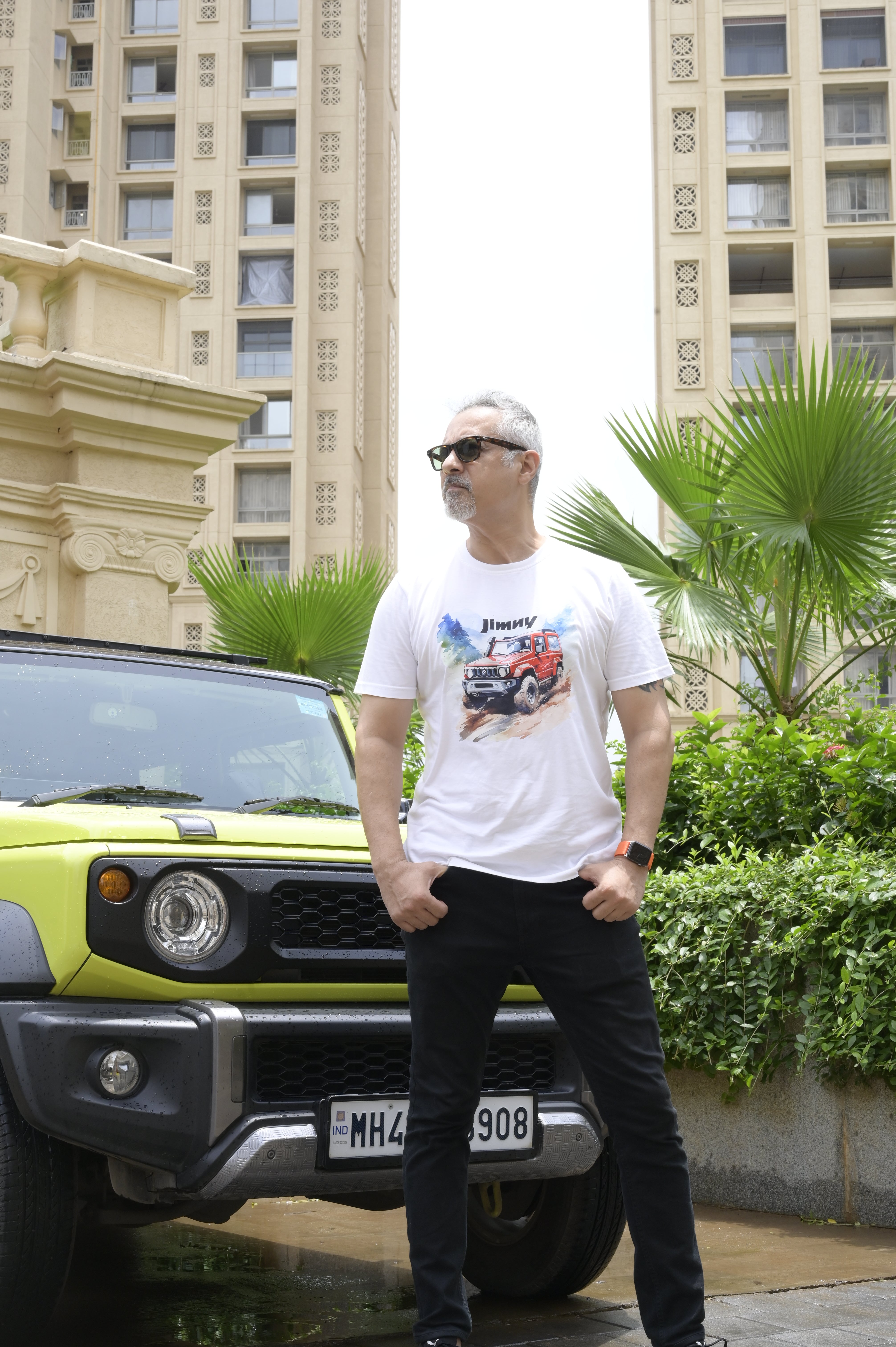 Suzuki Jimny Premium  Cotton Graphic Print 180 GSM T-Shirt Unisex