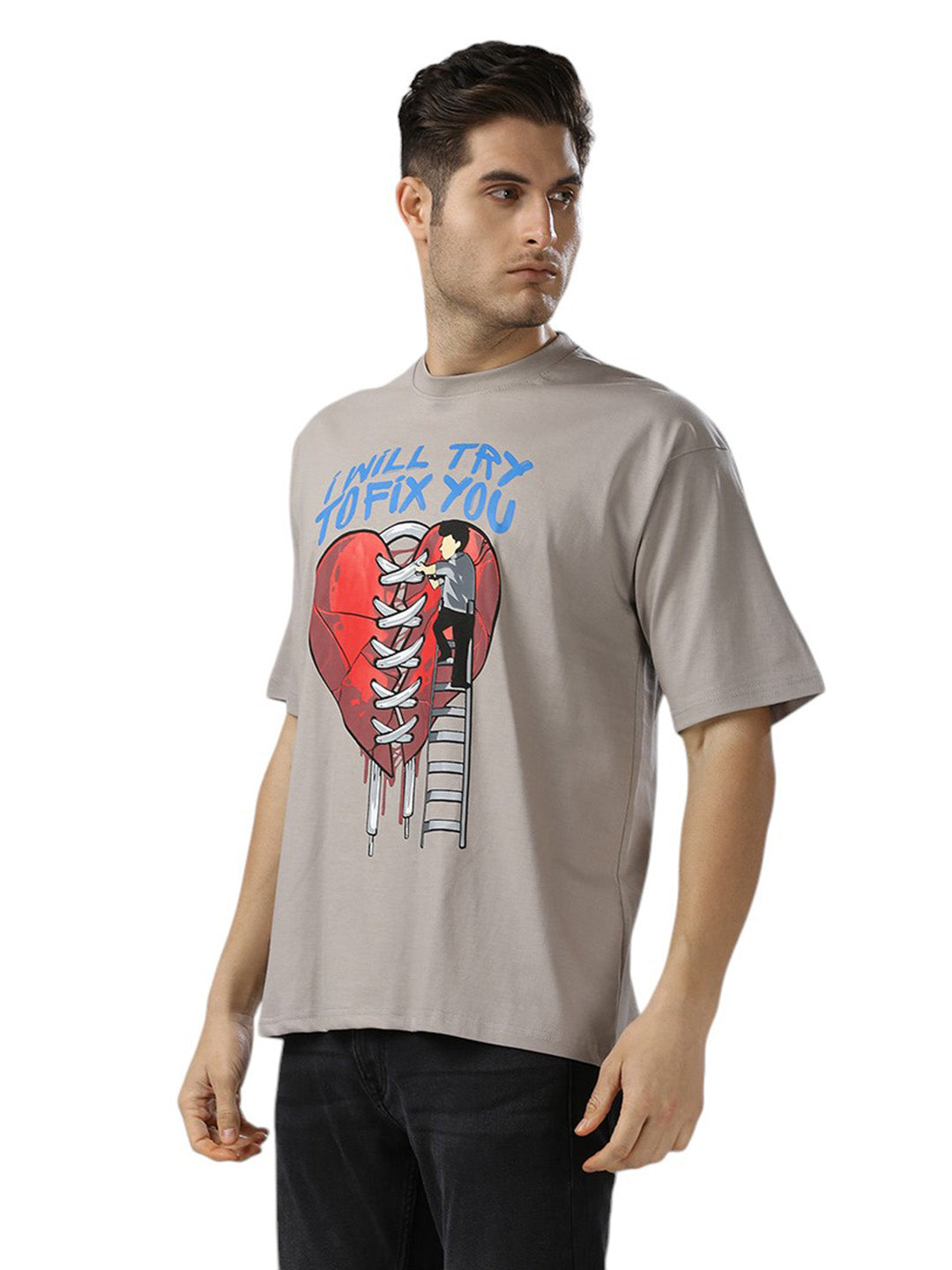 Coldplay Fix You Oversized 230gsm Tshirt Unisex