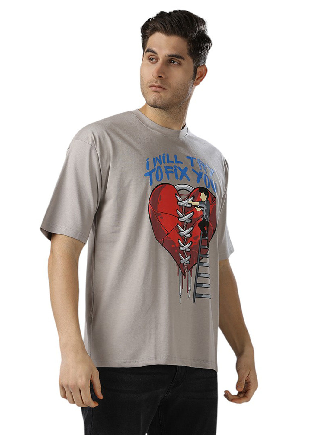 Coldplay Fix You Oversized 230gsm Tshirt Unisex