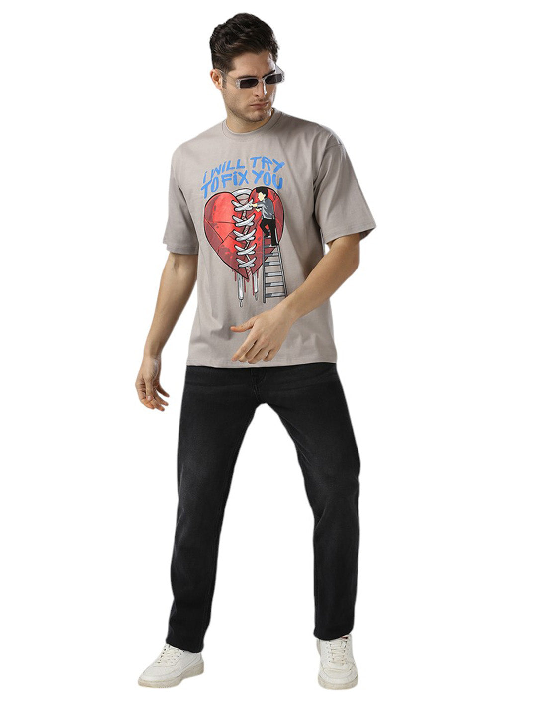 Coldplay Fix You Oversized 230gsm Tshirt Unisex