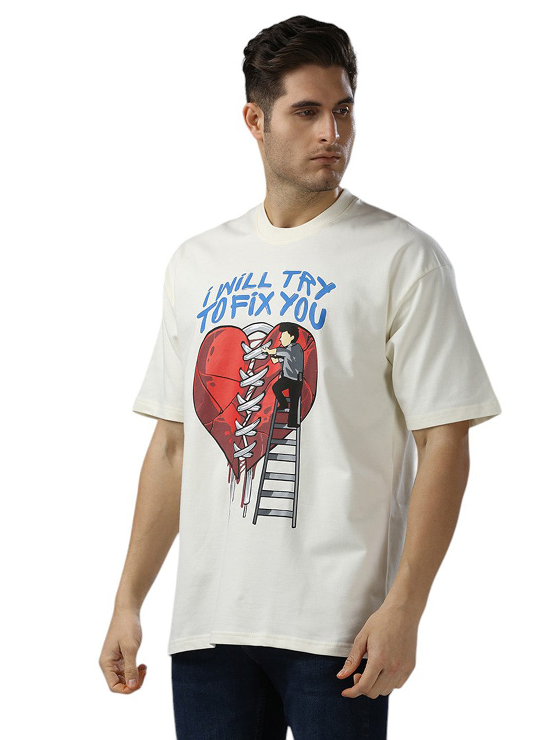 Coldplay Fix You Oversized 230gsm Tshirt Unisex