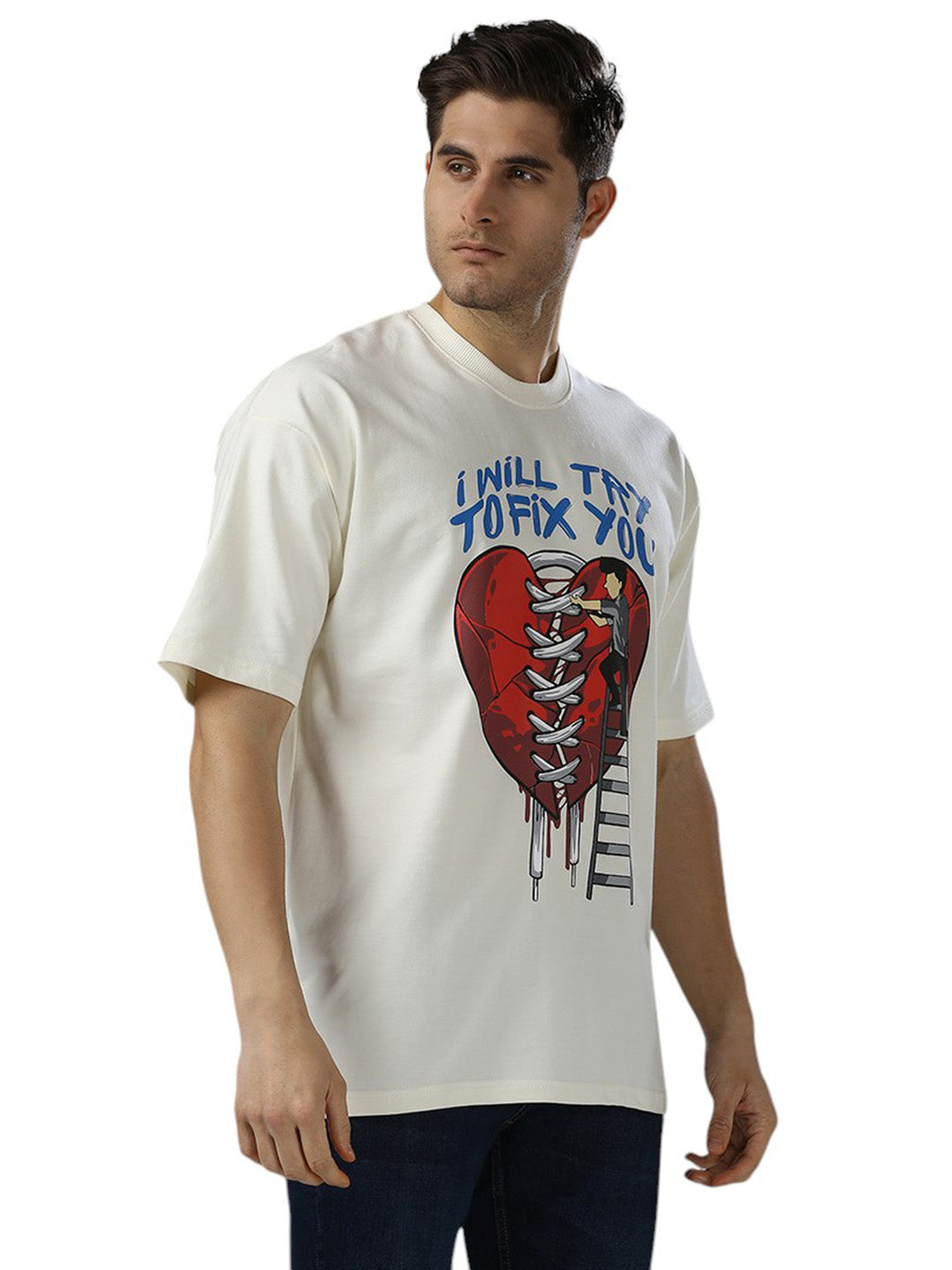 Coldplay Fix You Oversized 230gsm Tshirt Unisex