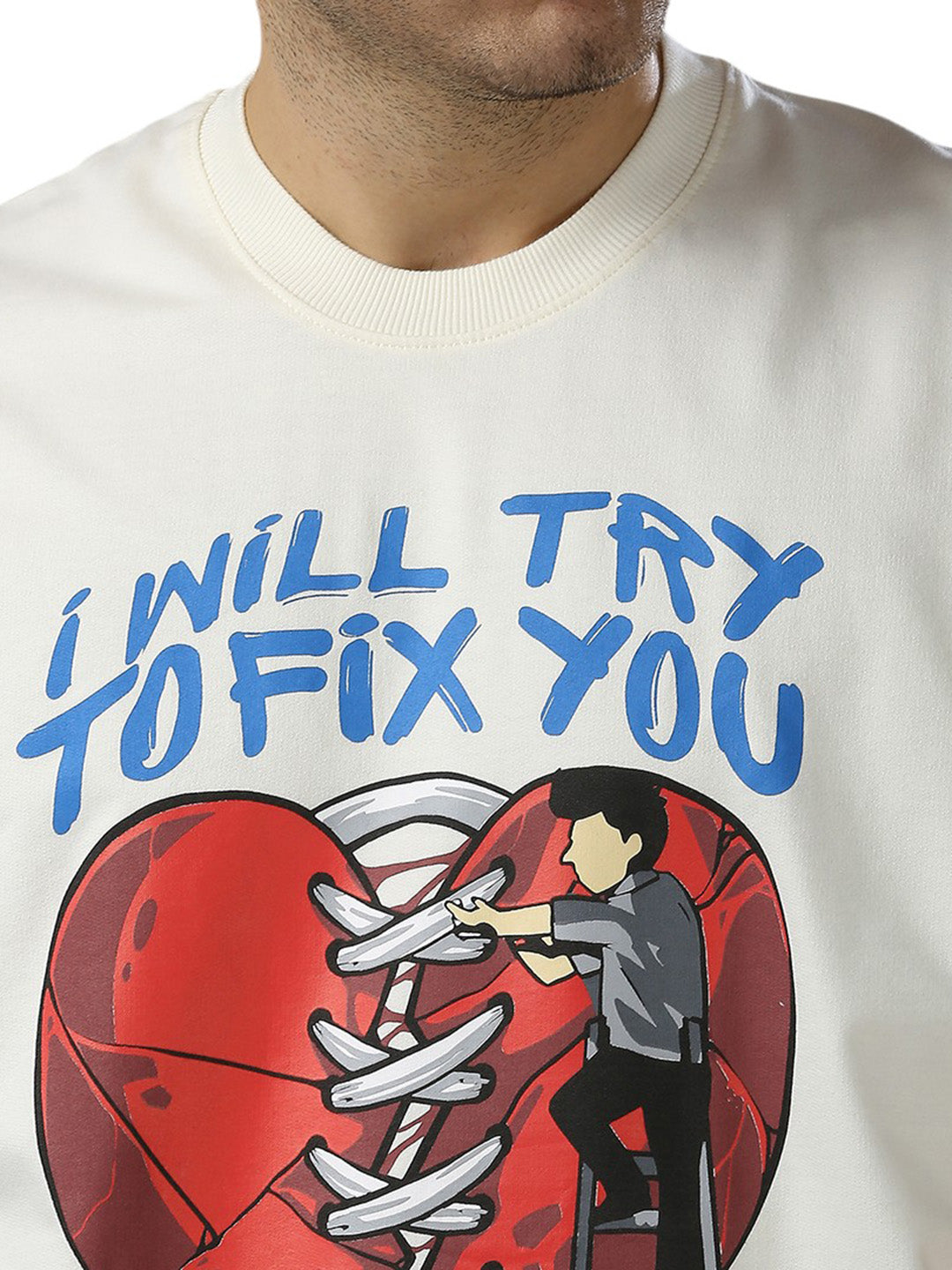 Coldplay Fix You Oversized 230gsm Tshirt Unisex