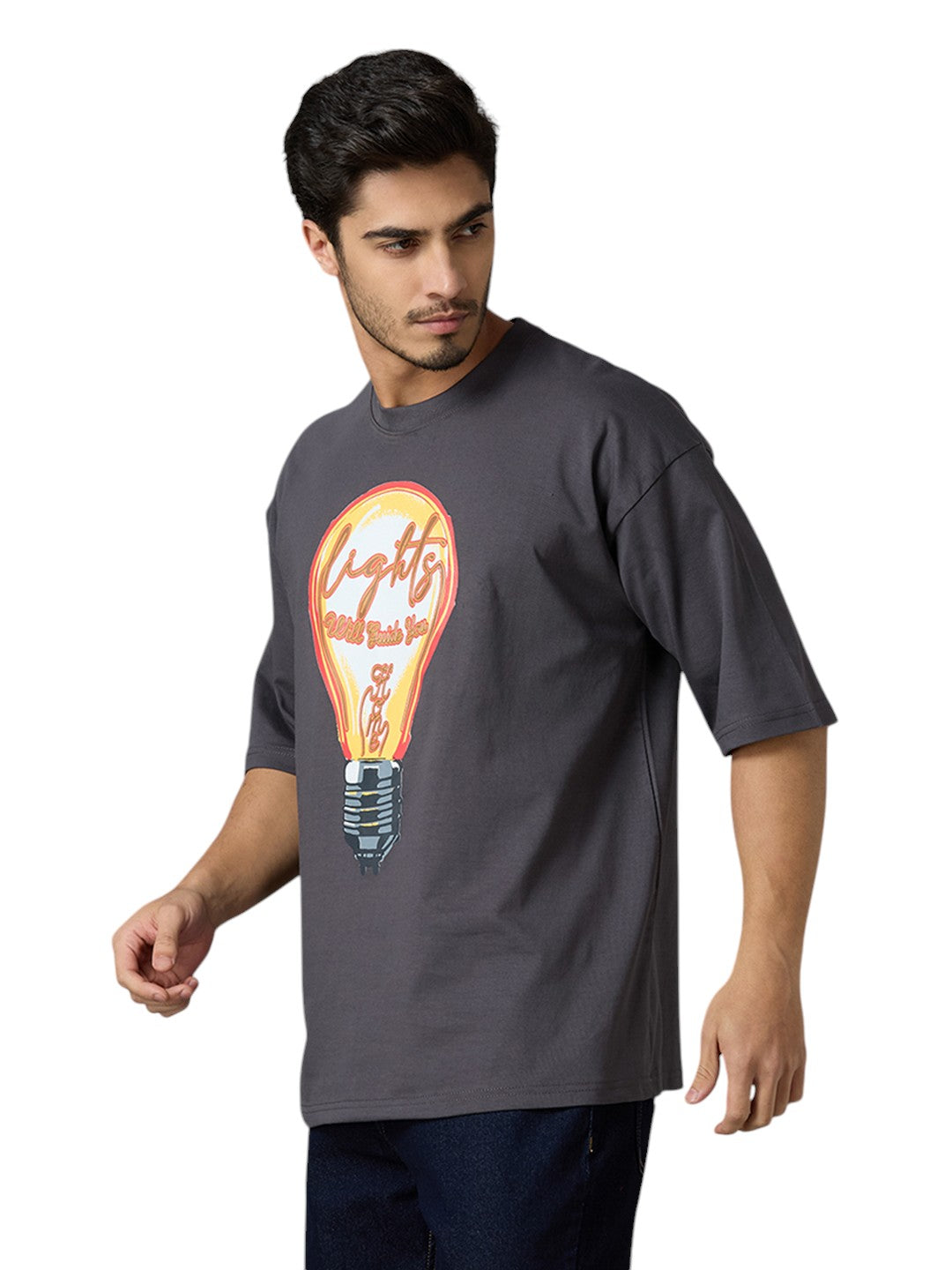 Coldplay Lights Will Guide You Oversized 230gsm Tshirt