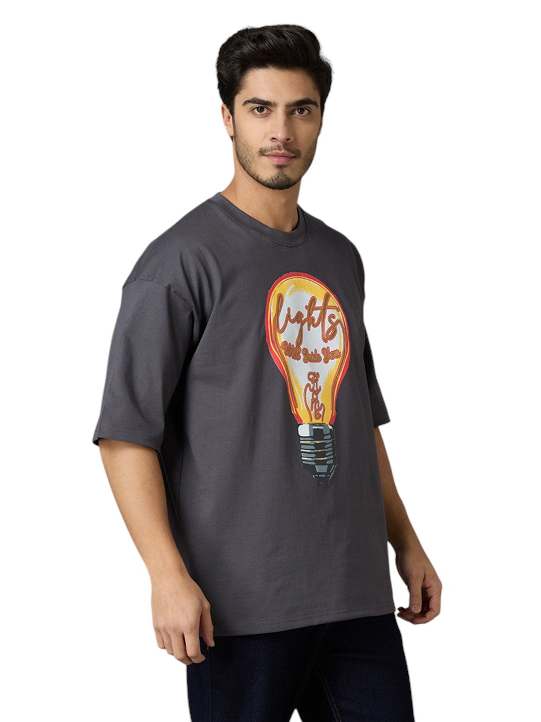 Coldplay Lights Will Guide You Oversized 230gsm Tshirt
