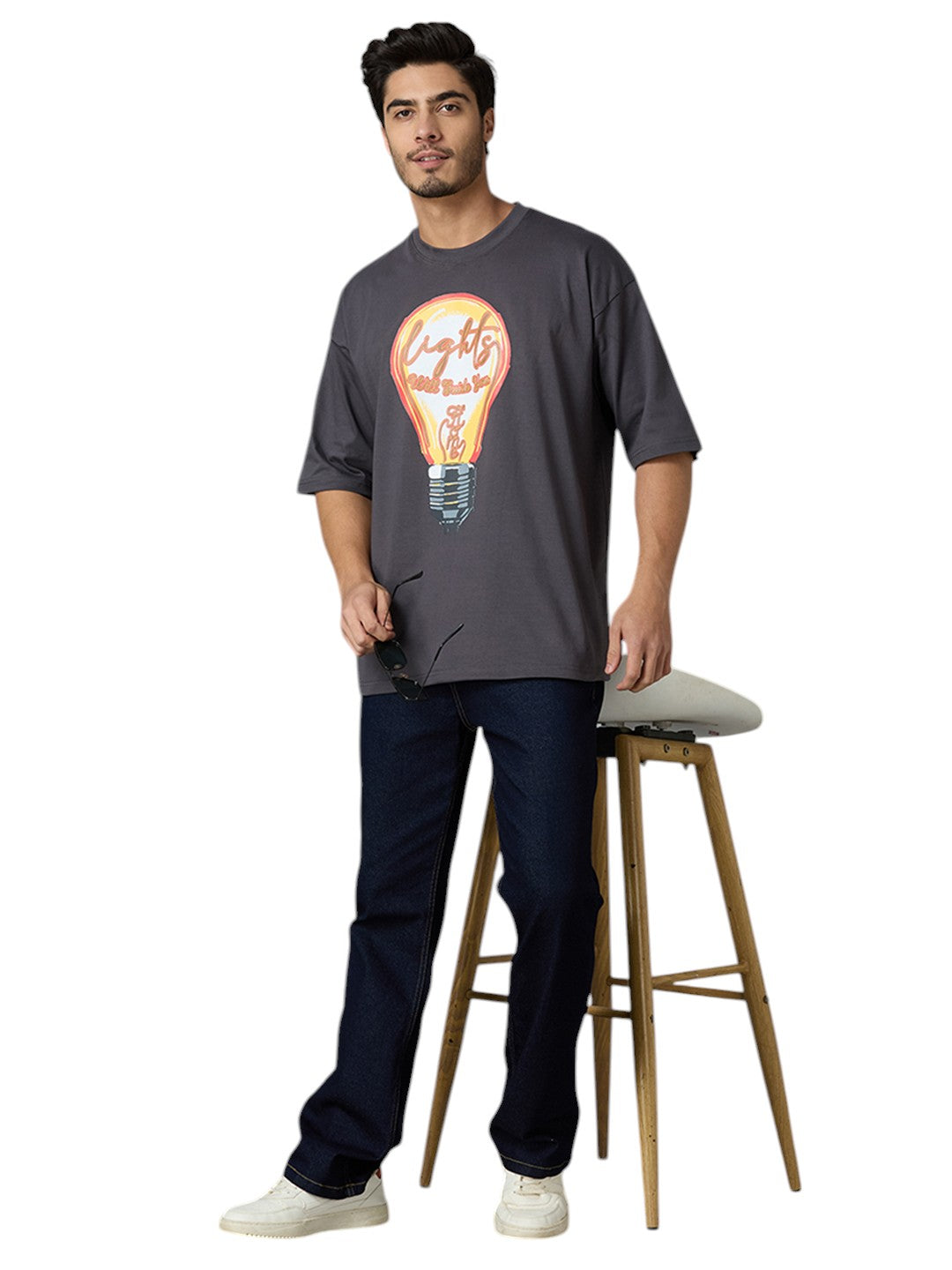 Coldplay Lights Will Guide You Oversized 230gsm Tshirt