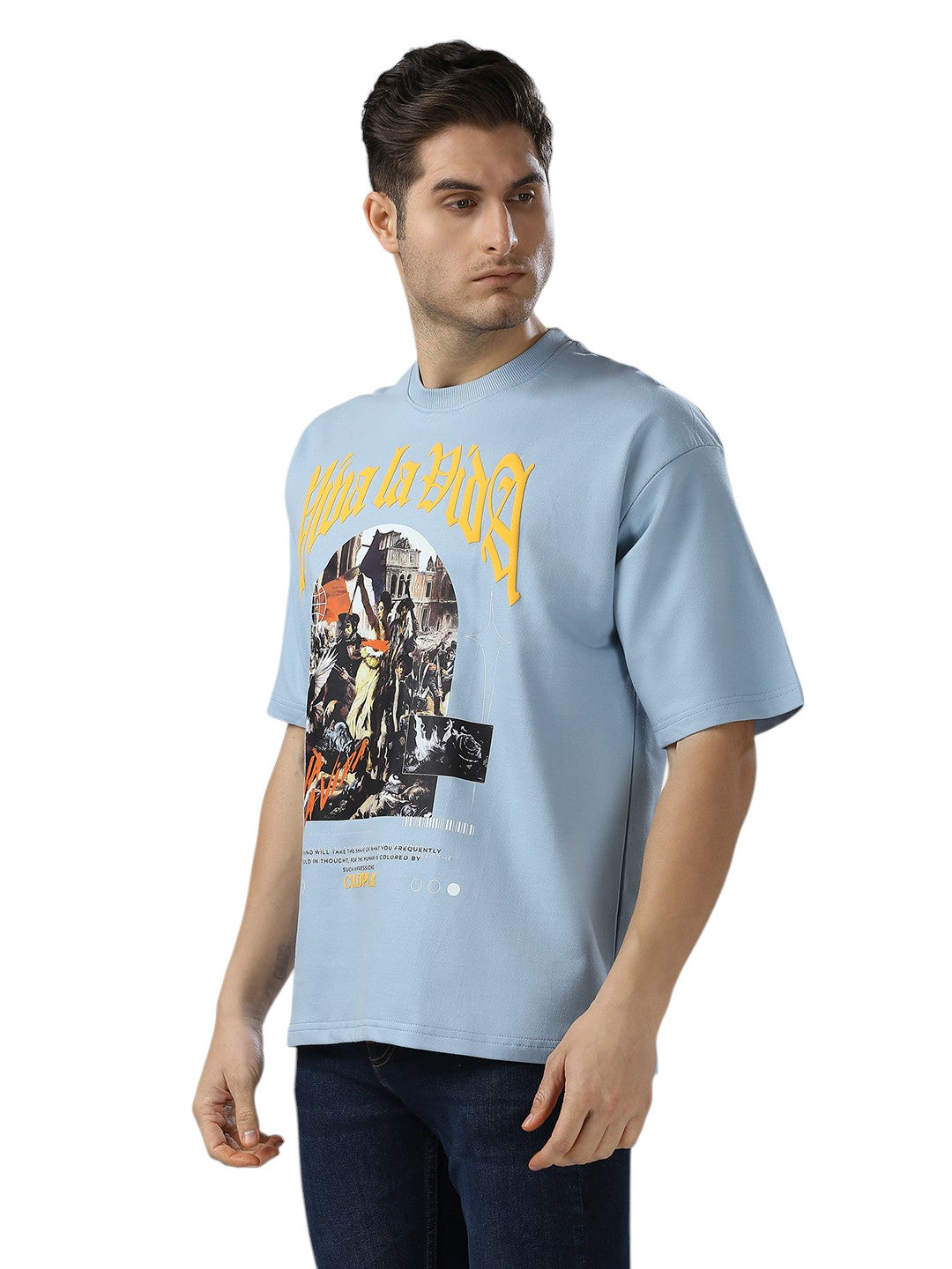 Coldplay Viva Da Vida Oversized 260gsm Tshirt Unisex