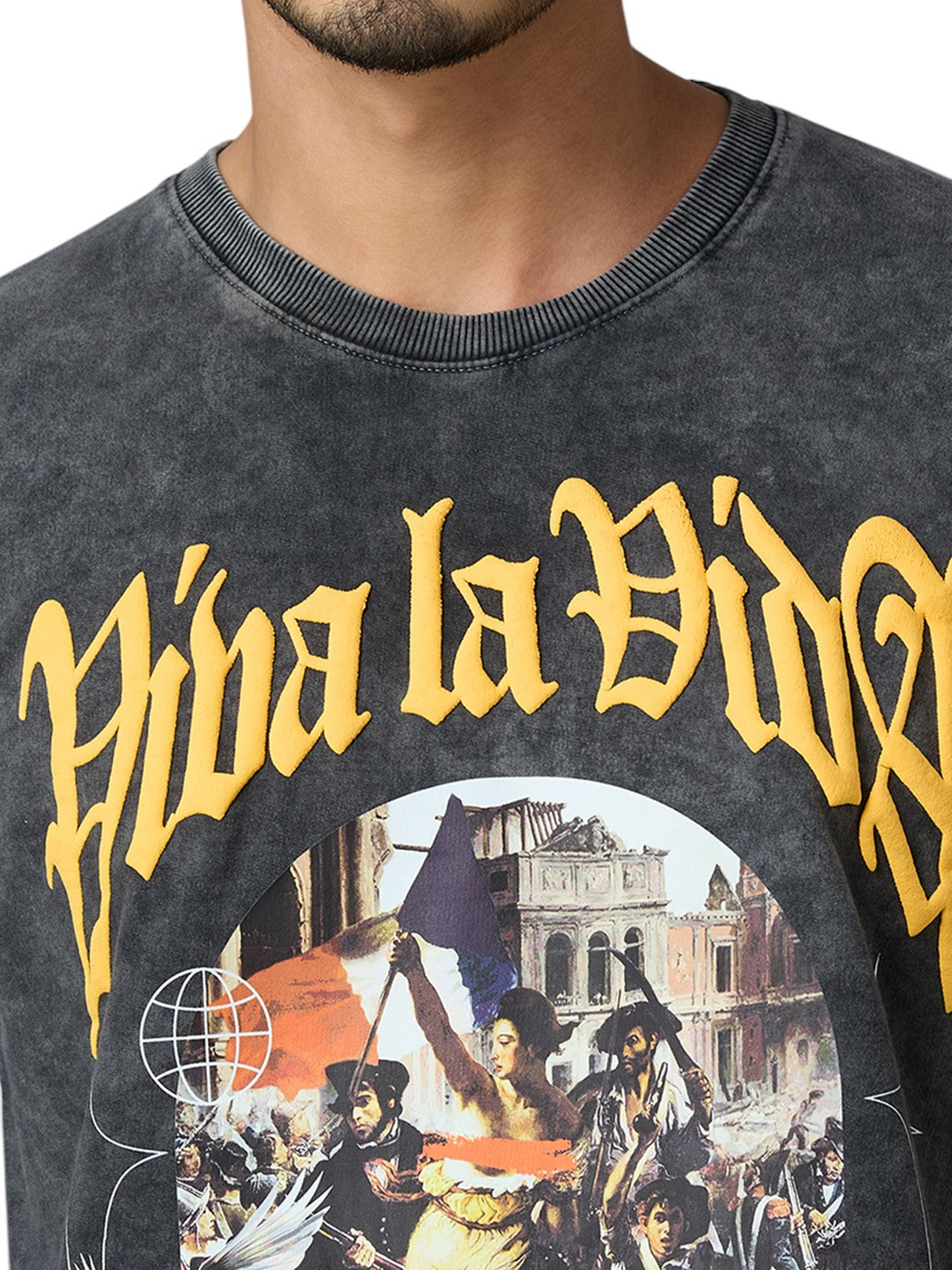 Coldplay Viva Da Vida Oversized 260gsm Tshirt Unisex