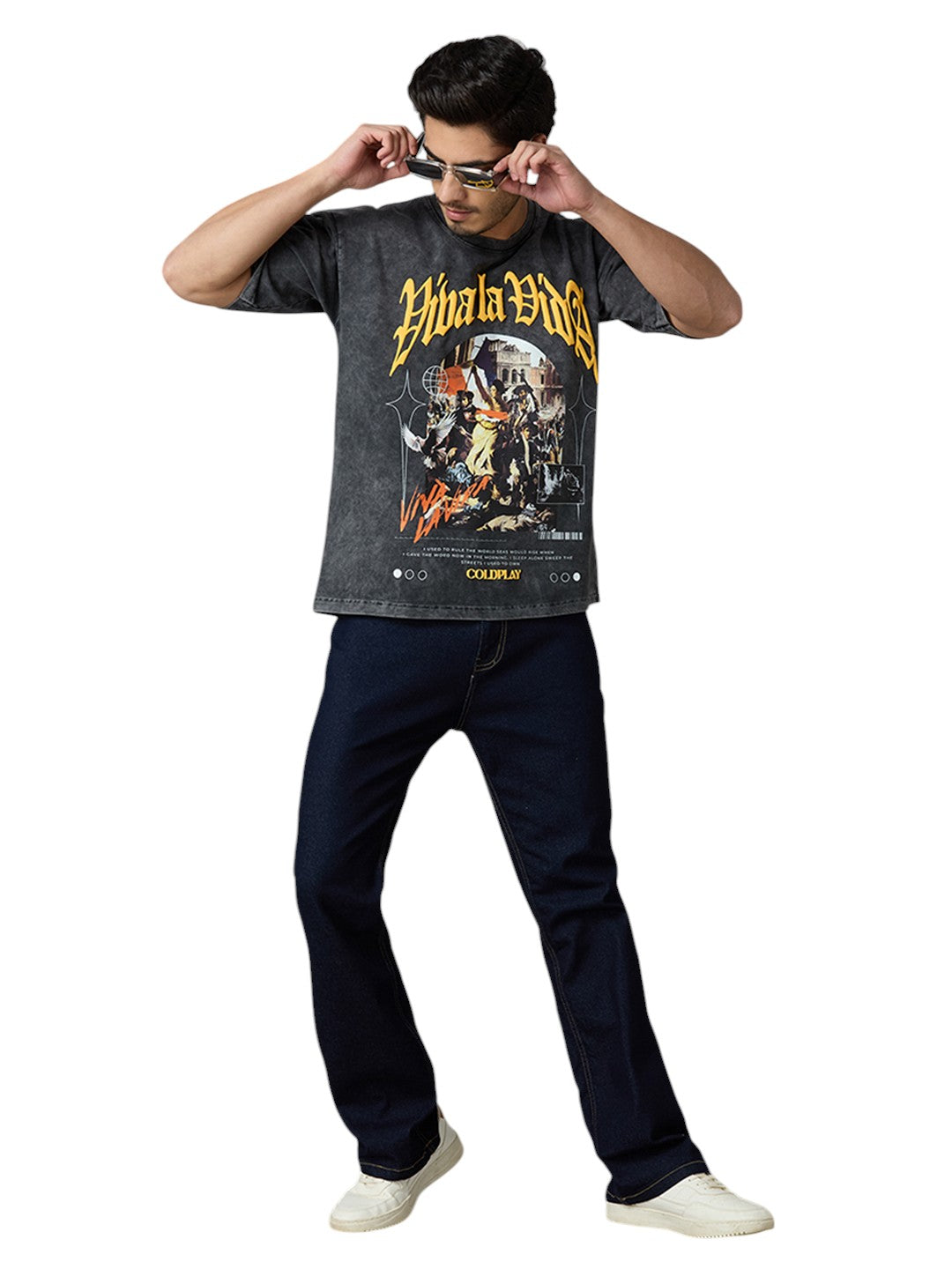 Coldplay Viva Da Vida Oversized 260gsm Tshirt Unisex