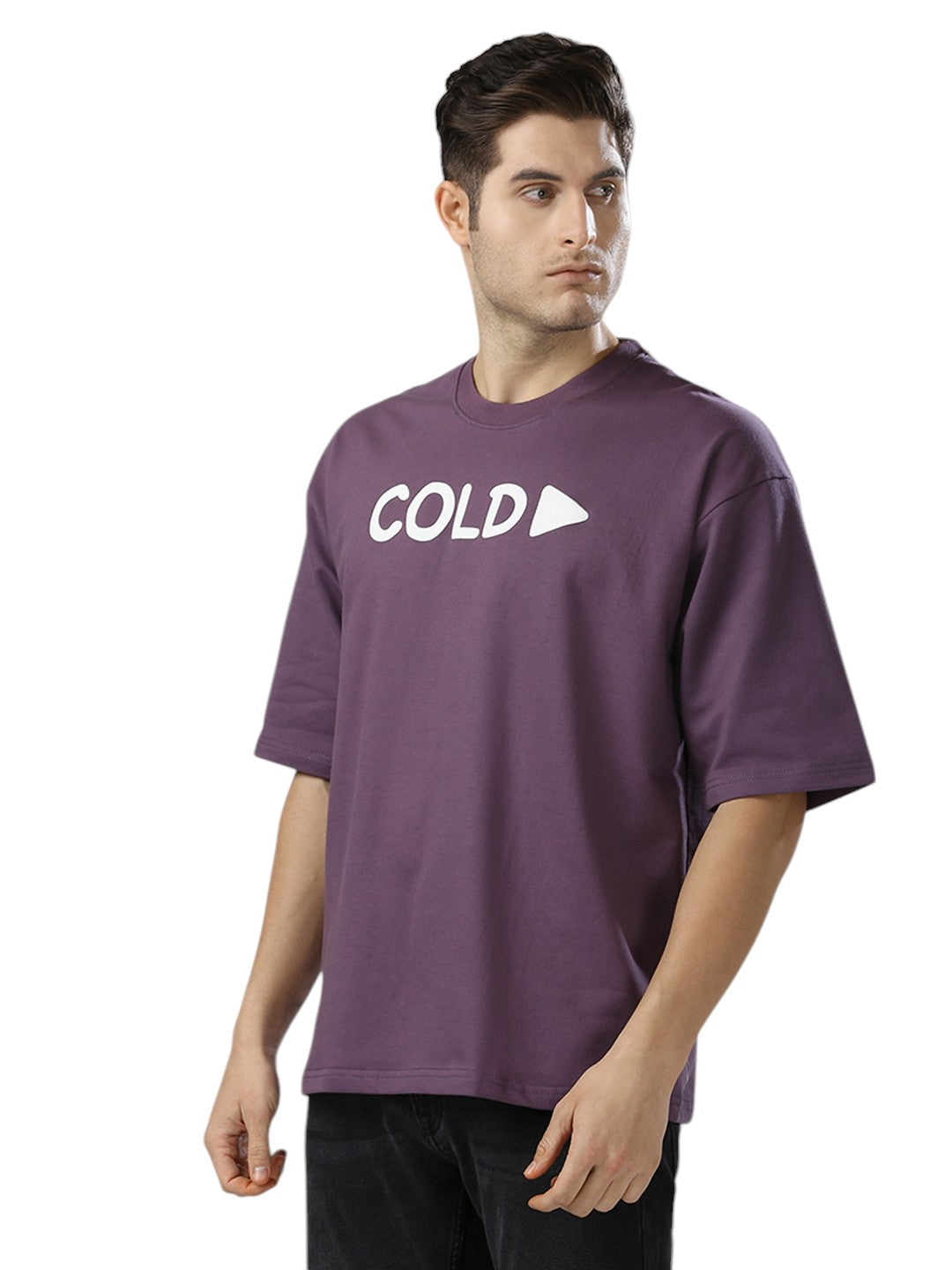 Coldplay Oversized Puff Print Cotton 220gsm T-Shirt