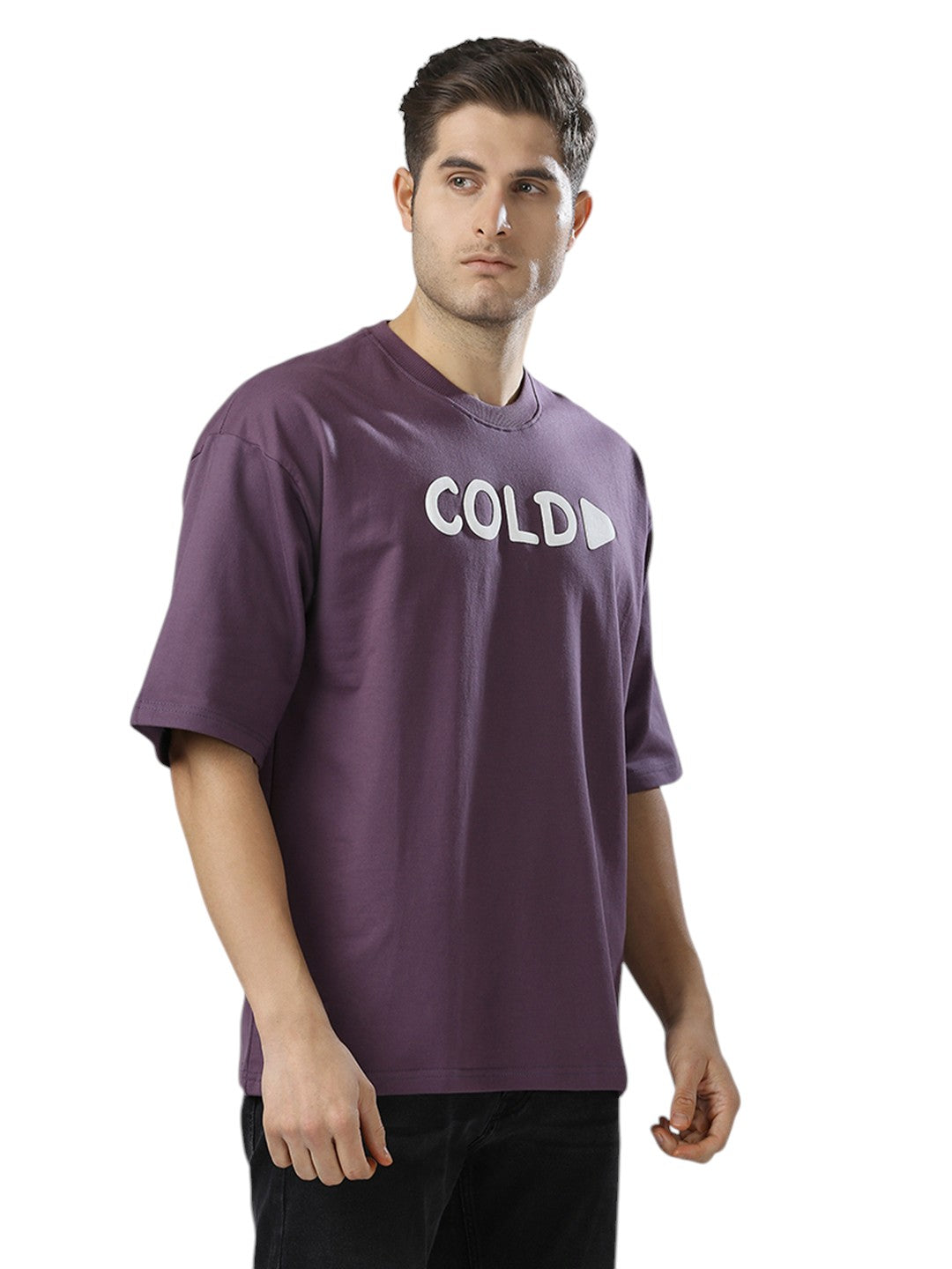 Coldplay Oversized Puff Print Cotton 220gsm T-Shirt