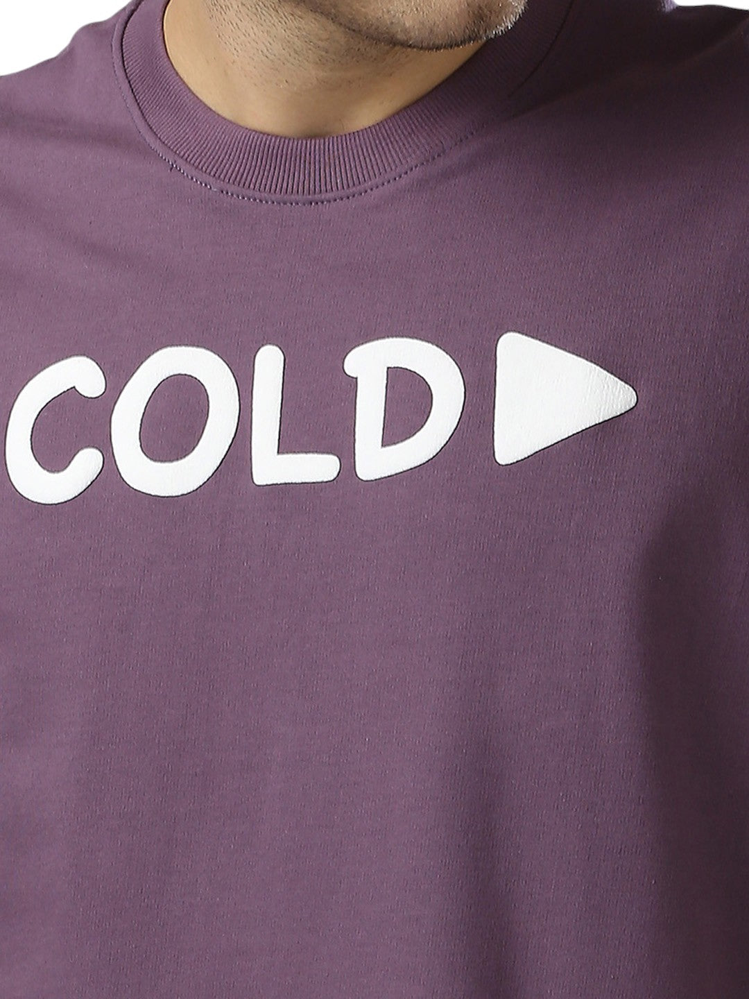 Coldplay Oversized Puff Print Cotton 220gsm T-Shirt