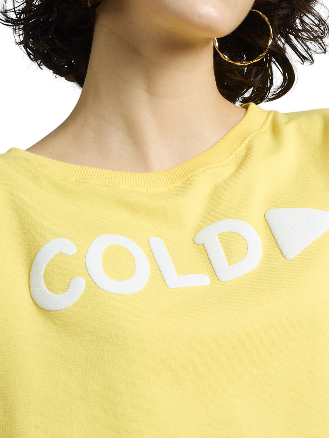 Coldplay Oversized Women Cotton Crop Top 220gsm T-shirt