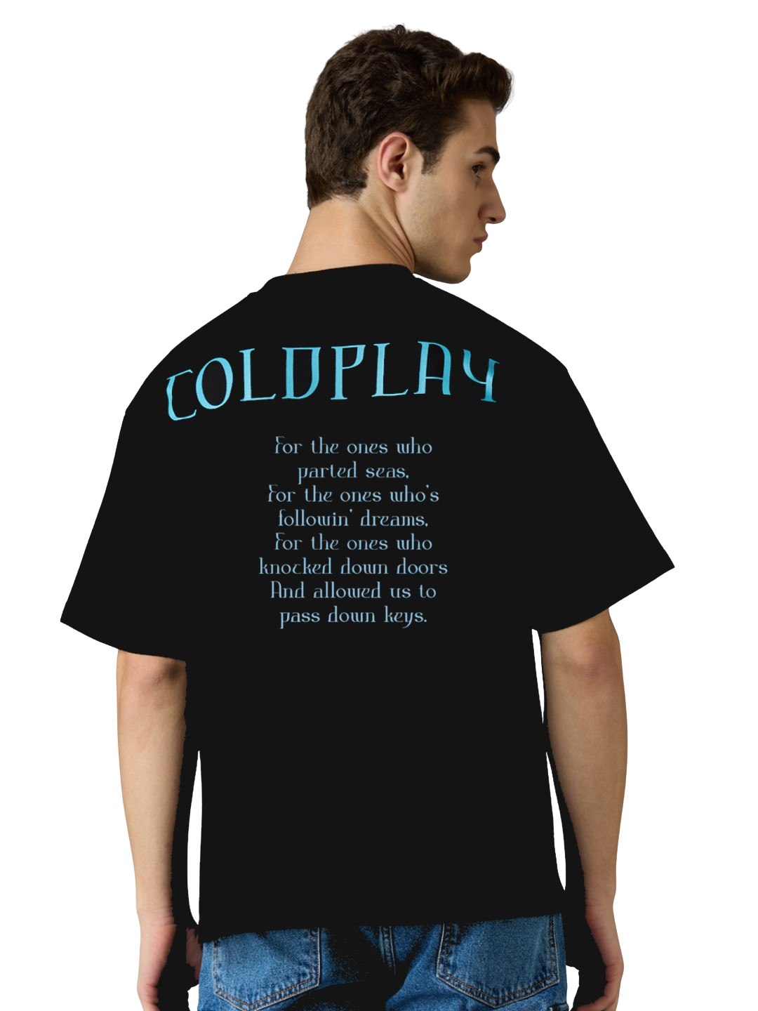 Coldplay We Pray Oversized 260gsm Tshirt