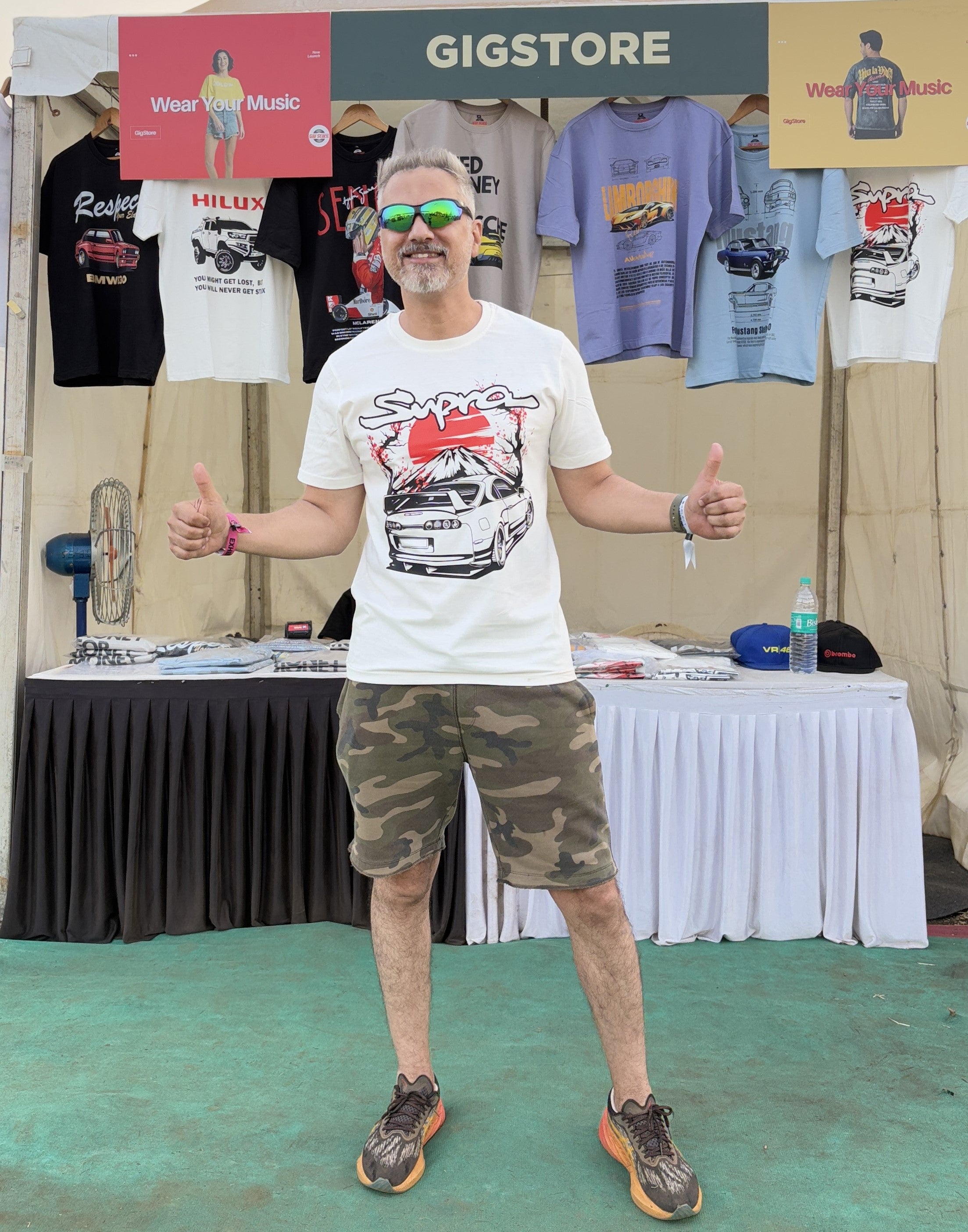 Toyota Supra Premium  Cotton Graphic Print 180 GSM T-Shirt Unisex