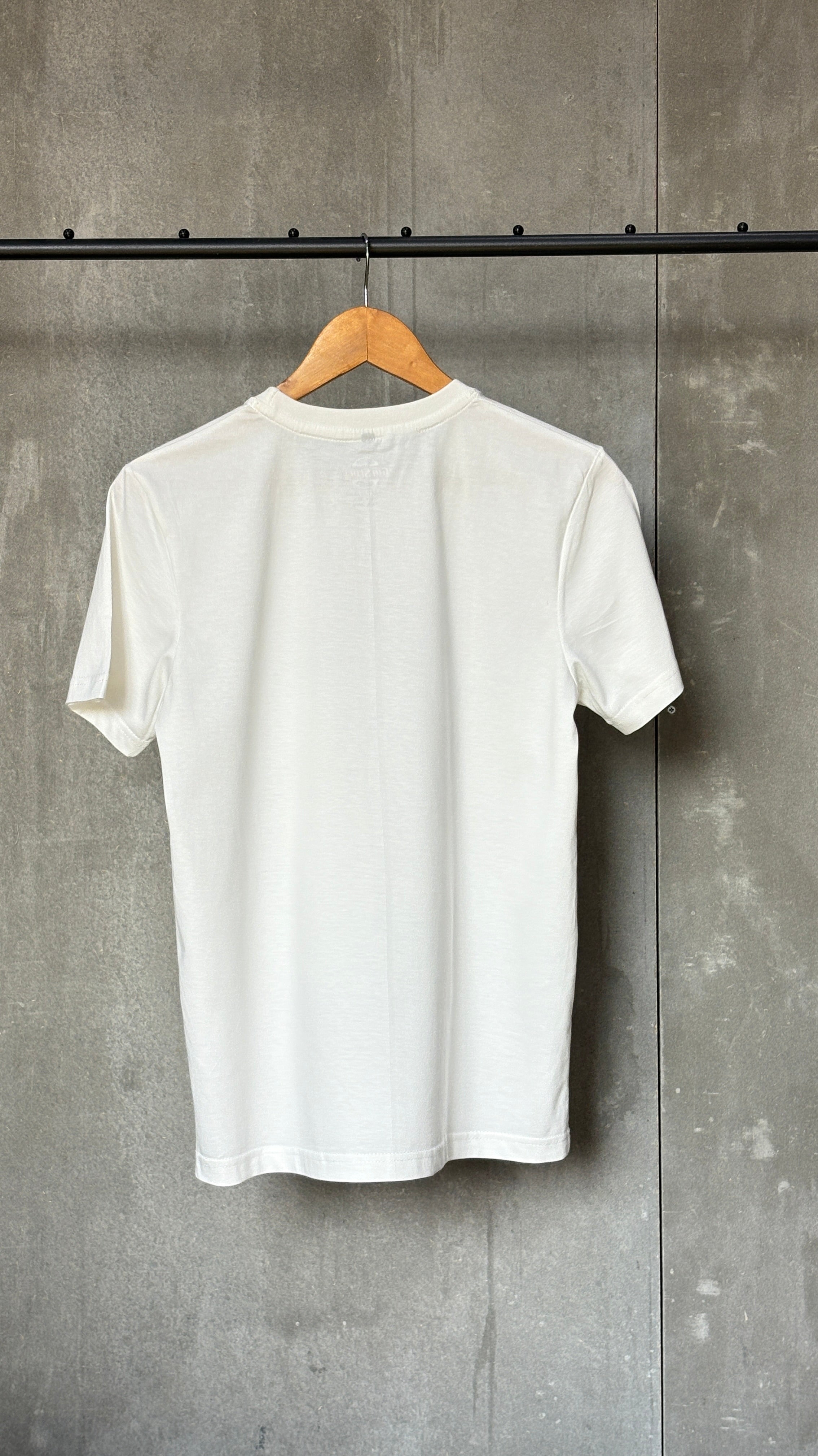 Bandra Life Round Neck Cotton T-Shirt Unisex Off White