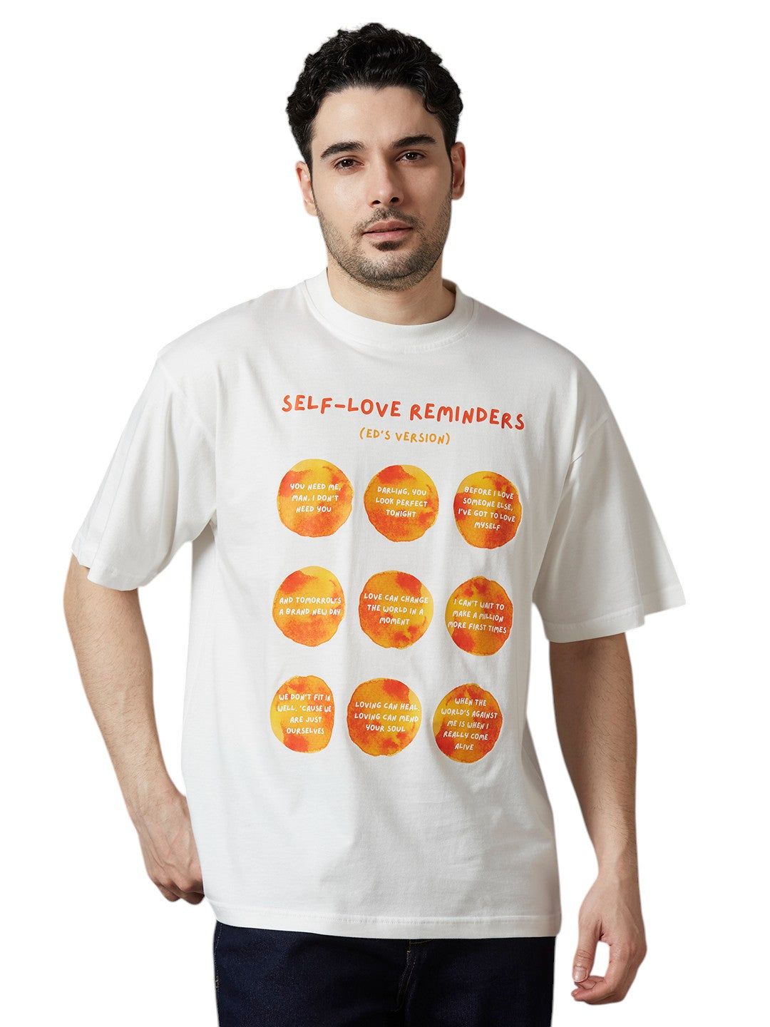 Ed Sheeran Self Love Limited Edition 200 GSM Oversized T-Shirt