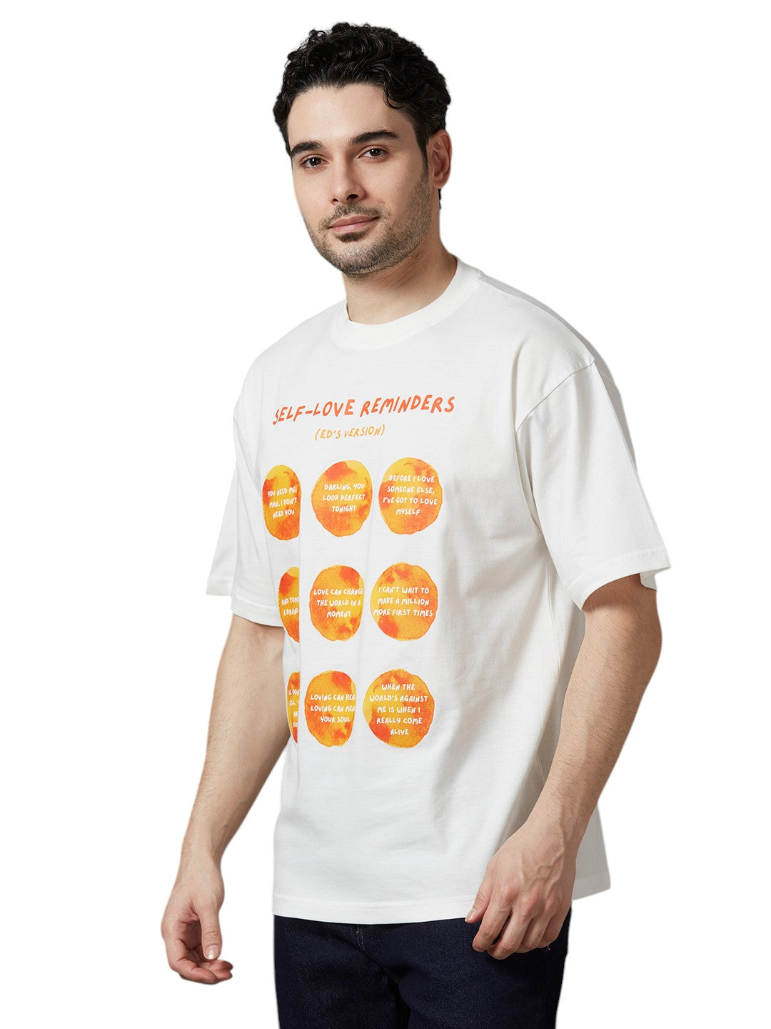 Ed Sheeran Self Love Limited Edition 200 GSM Oversized T-Shirt