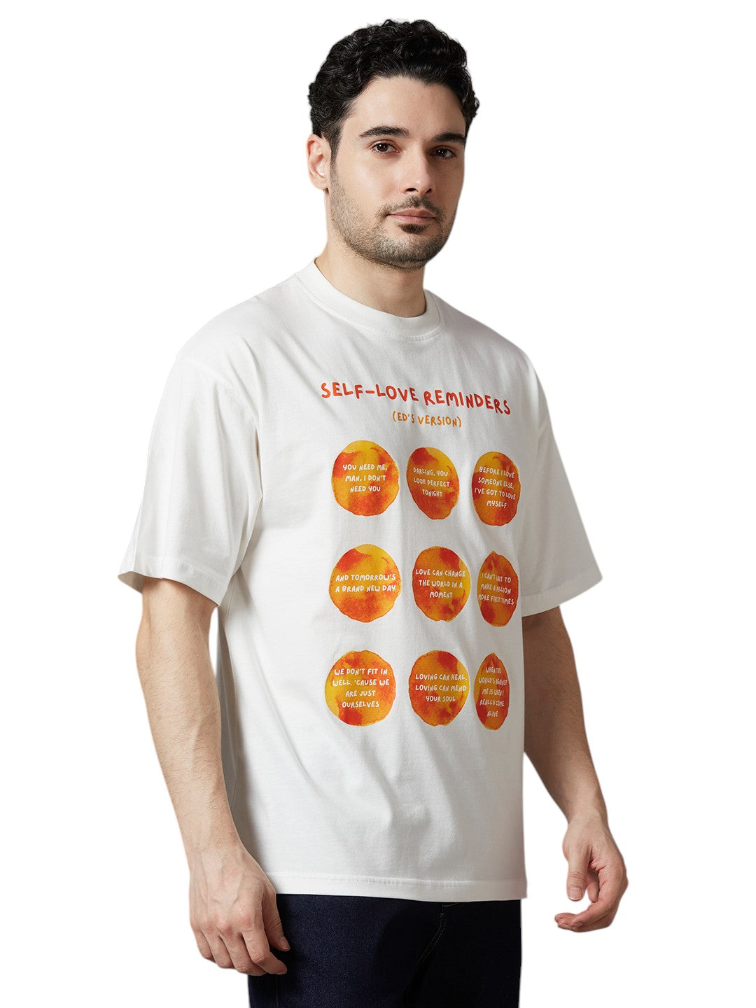 Ed Sheeran Self Love Limited Edition 200 GSM Oversized T-Shirt