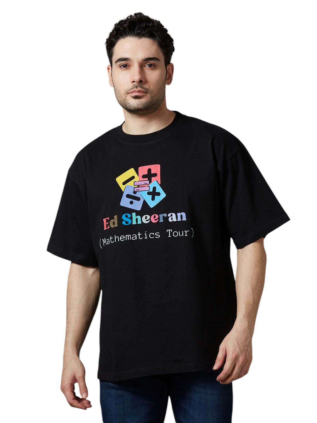 Ed Sheeran Mathematics 210 GSM Oversized T-Shirt