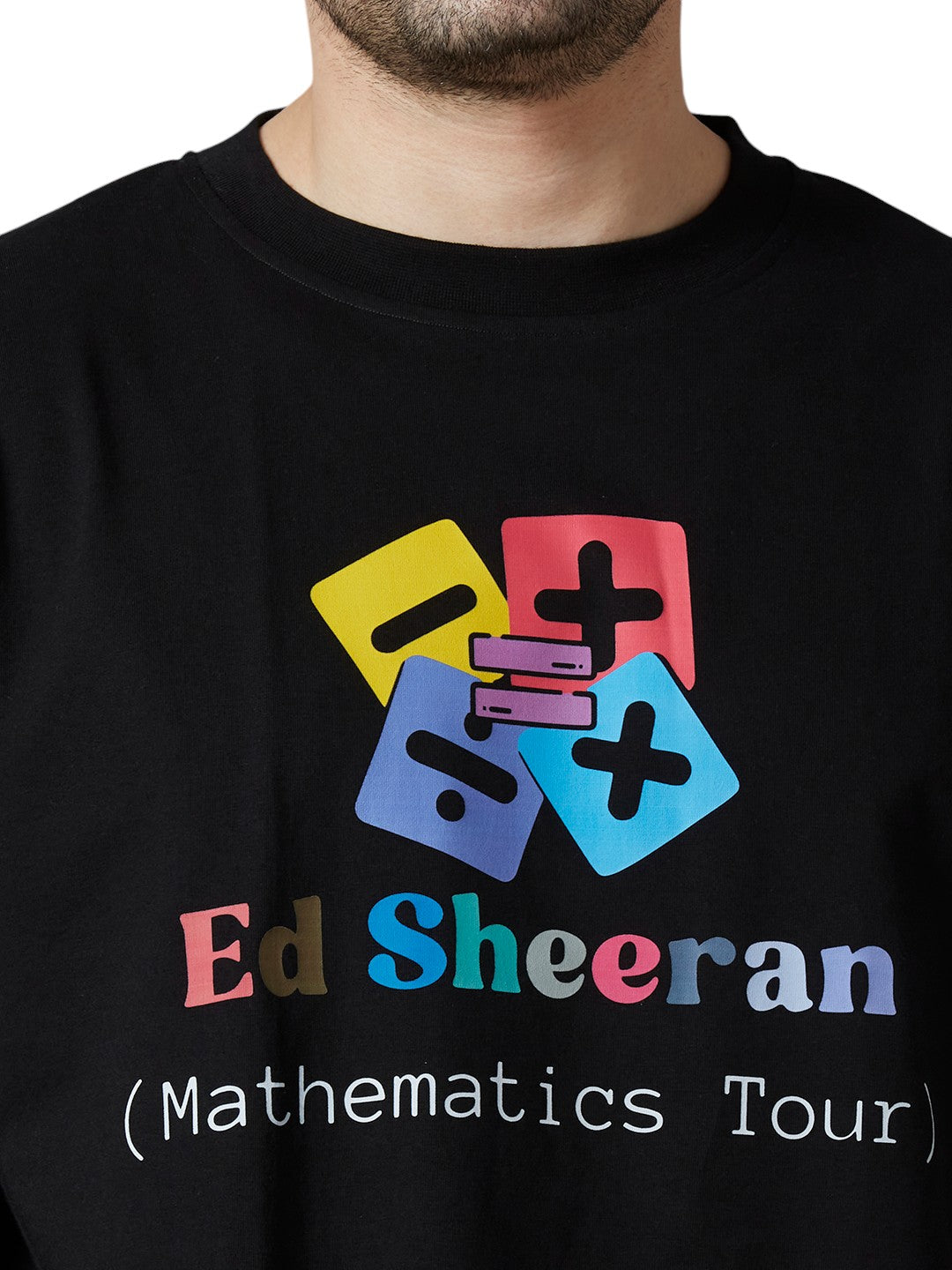 Ed Sheeran Mathematics 210 GSM Oversized T-Shirt