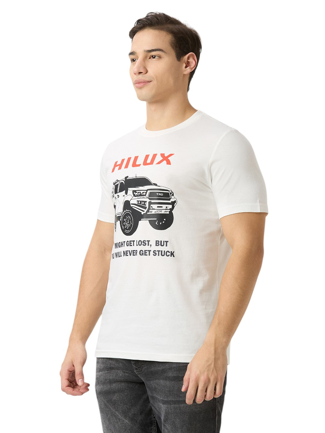 Toyota Hilux Premium Cotton Graphic Print 180 GSM T-Shirt Unisex