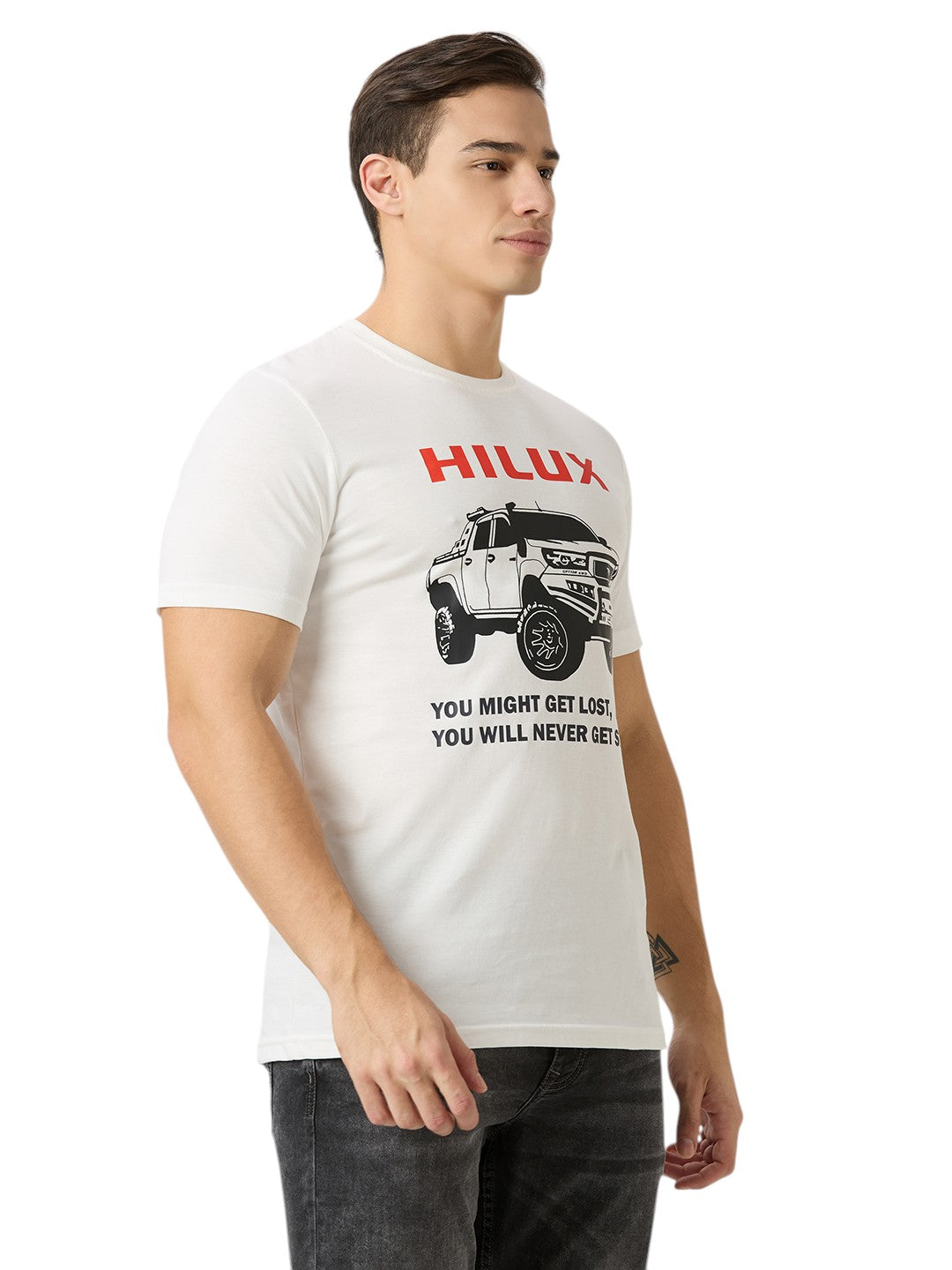 Toyota Hilux Premium Cotton Graphic Print 180 GSM T-Shirt Unisex