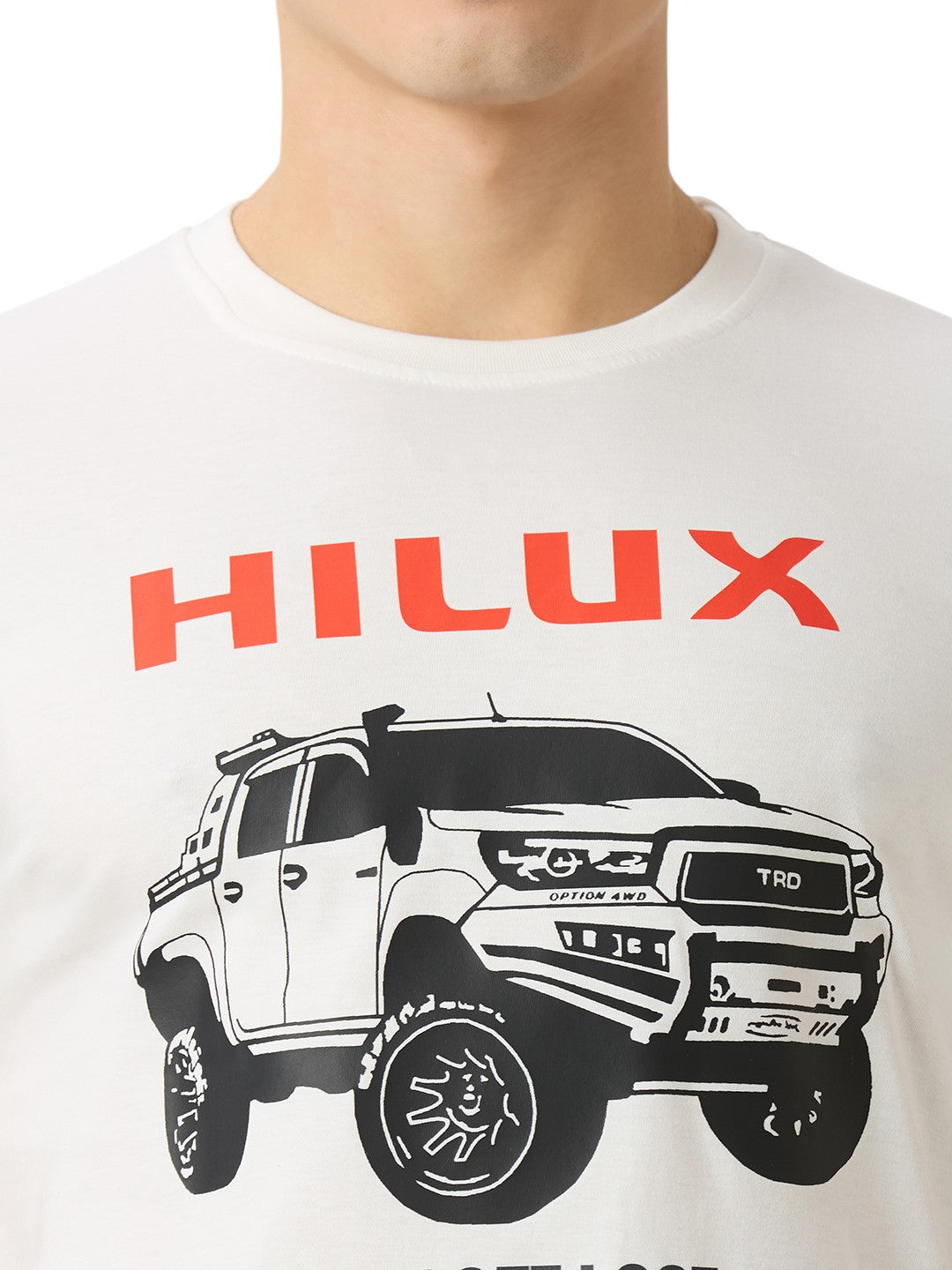 Toyota Hilux Premium Cotton Graphic Print 180 GSM T-Shirt Unisex