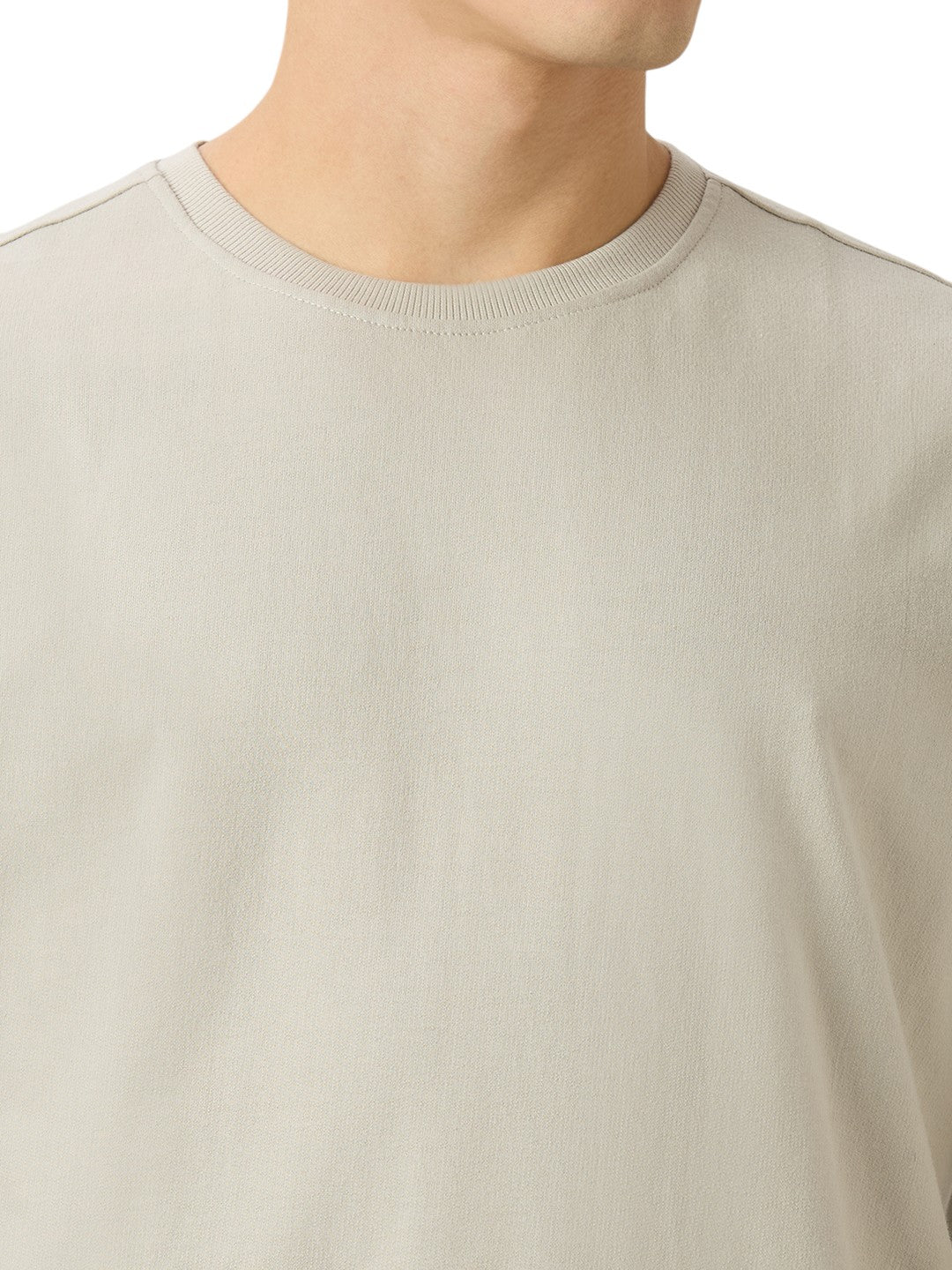 Men's Solid Cotton Oversized Premium 260 GSM T-Shirt