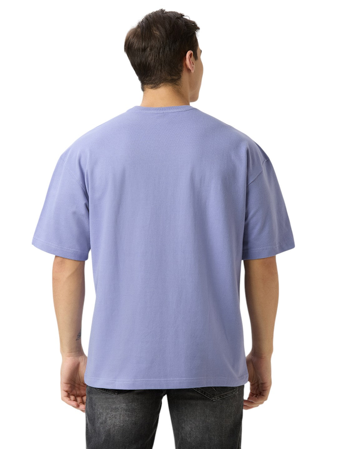 Lamborghini Oversized  Cotton Graphic Print 260 GSM T-Shirt Unisex