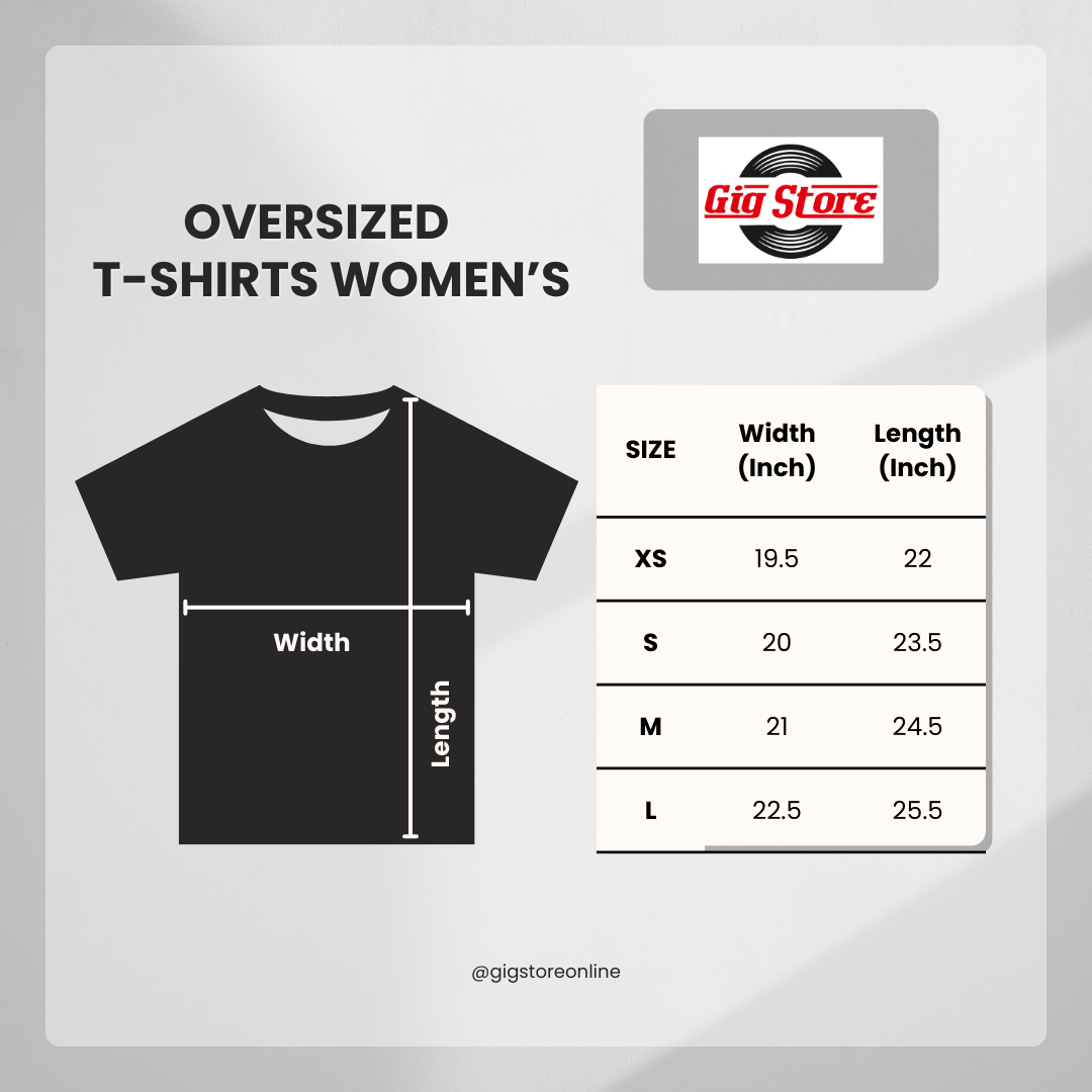 Women's Solid Cotton Oversized Premium 260 GSM T-Shirt