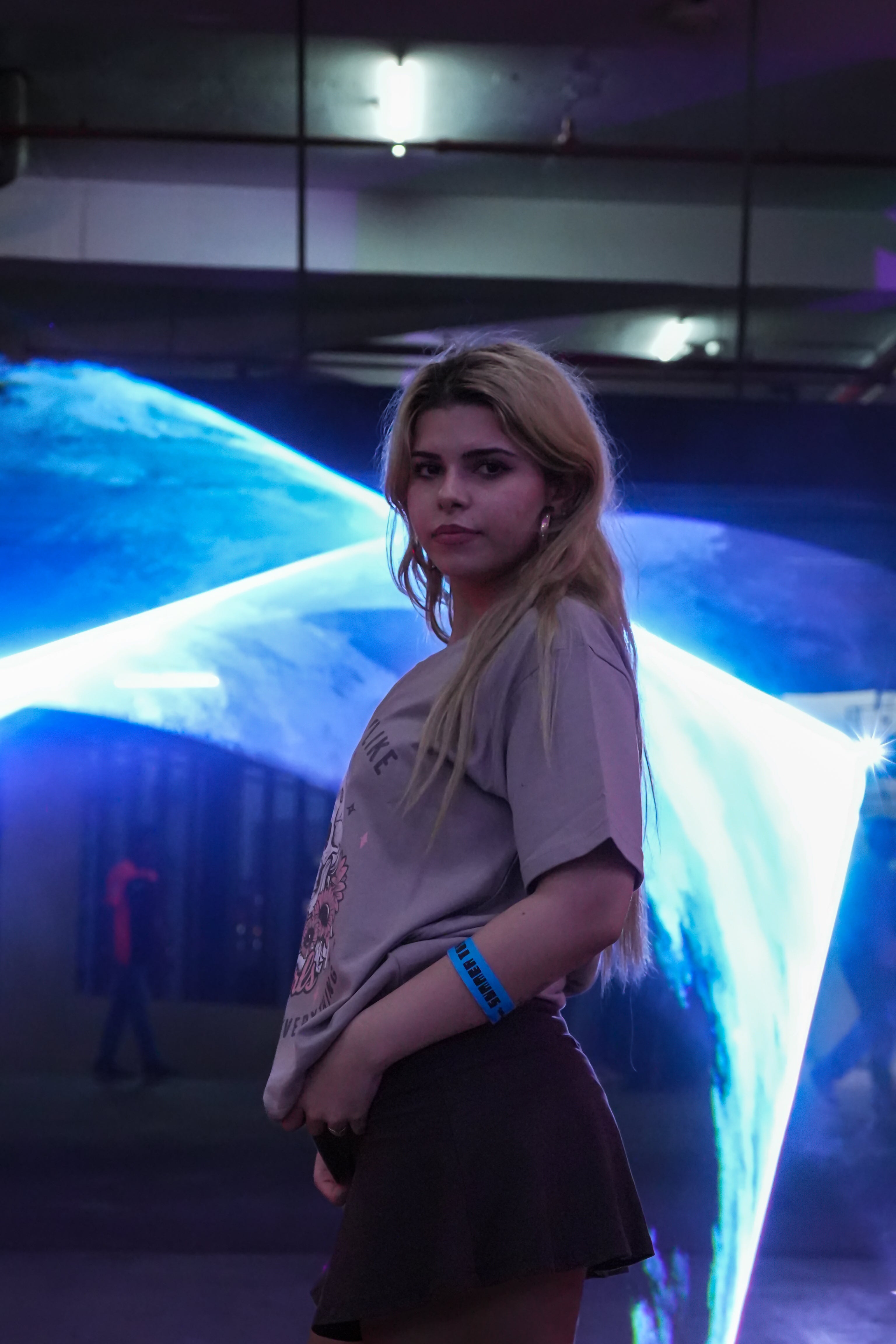 Women's Printed "I Heard You Like Bad Girl" Cotton Oversized Premium 220 GSM T-Shirt